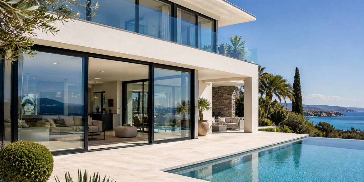Comment choisir ses fenêtres pour une villa sur la Côte d’Azur ?